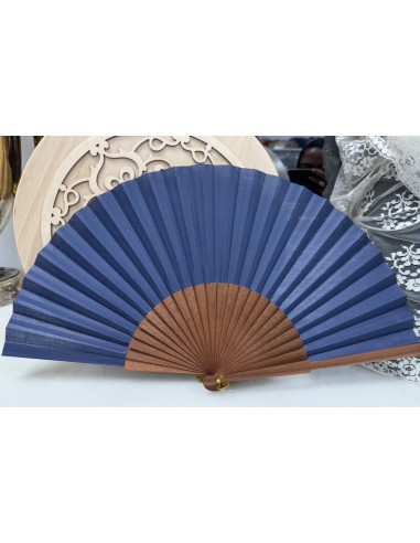 ABANICO PERICÓN DE MADERA DE ALTA CALIDAD LISO DE 27cm Ref 0199 (Elige color )