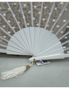 ABAMICO BLANCO TUL PLUMETI ref1504 2