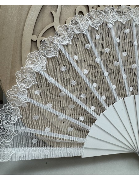 ABAMICO BLANCO TUL PLUMETI ref1504