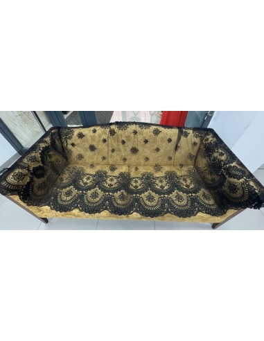MANTILLA NEGRA DOBLE PUNTA REF 2026 GR-N