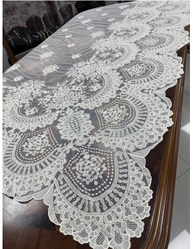 MANTILLA BEIGE DOBLE PUNTA REF 2026 GR-N