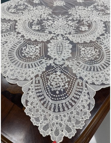 MANTILLA BEIGE DOBLE PUNTA REF 2026 GR-N